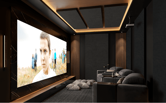 artnovion Artnovion Custom Home Theater Acoustic Treatment Panels