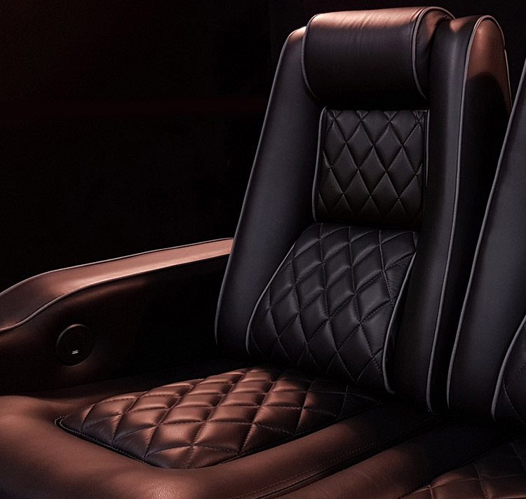 elitehts Elite HTS Premium Leather Home Theater Recliner